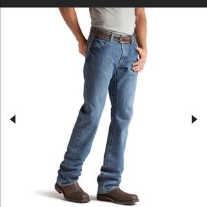 Ariat FR low rise boot cut jeans